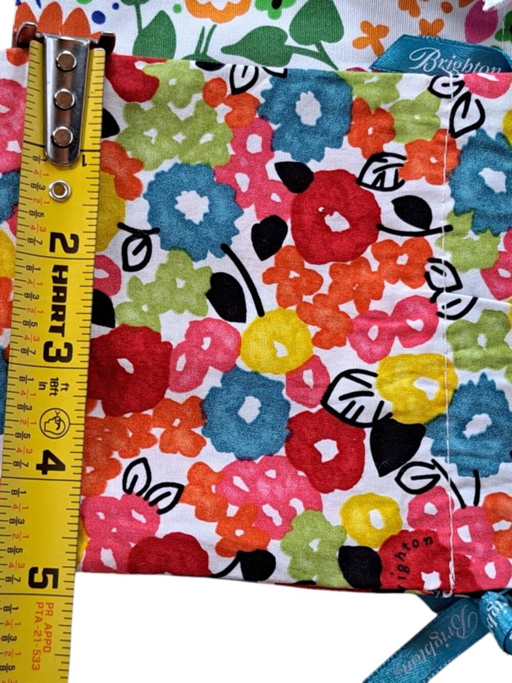 Lot Of 20 Brighton Drawstring Jewelry Multi Color Fabric Dust Bags Small 6"x5" * - Picture 10 of 12